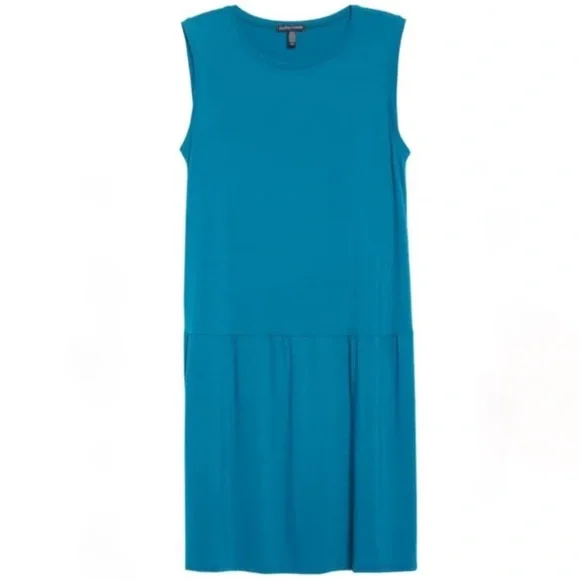 drop waist jersey dress Trendy, Chic Women's Clothing Boutique Promesa Denim Drop Waist Dress for Women, Blue Denim, 90% Cotton, 10% Polyester Lane 201